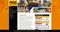 Desktop Screenshot of pievecultura.it